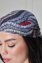 Load image into Gallery viewer, Custom Digital Printed - Turkish Cotton Square Scarf - Grey Roots