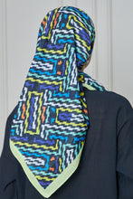 Load image into Gallery viewer, Custom Digital Printed - Turkish Cotton Square Scarf - Retro Bold