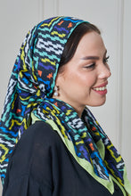 Load image into Gallery viewer, Custom Digital Printed - Turkish Cotton Square Scarf - Retro Bold