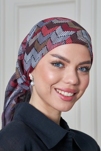 Custom Digital Printed - Turkish Cotton - MissonInspired Chevron