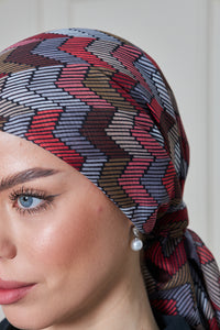 Custom Digital Printed - Turkish Cotton - MissonInspired Chevron