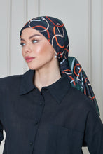Load image into Gallery viewer, Custom Digital Printed - Turkish Cotton - Circle Doodles