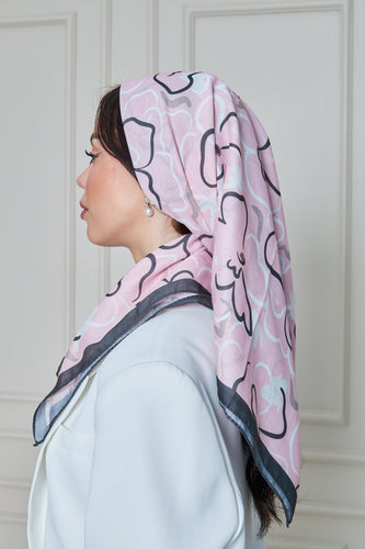 Custom Digital Printed - Turkish Cotton - Pretty in Pink