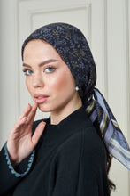 Load image into Gallery viewer, Custom Digital Printed - Turkish Cotton - Shape Clusters Black