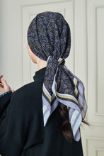 Load image into Gallery viewer, Custom Digital Printed - Turkish Cotton - Shape Clusters Black