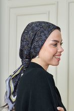 Load image into Gallery viewer, Custom Digital Printed - Turkish Cotton - Shape Clusters Black