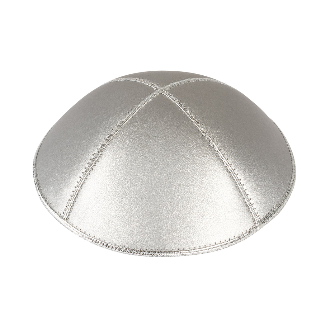 Silver Suede Leather - Ikippah