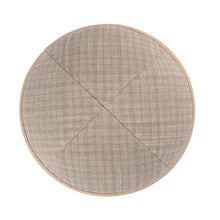 Load image into Gallery viewer, Tan Plaid with Beige Leather Rim - Ikippah