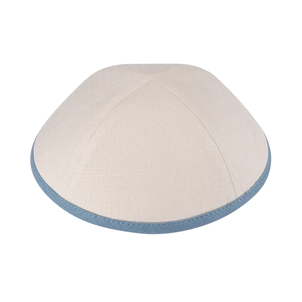 Mid Beige Linen Blue grey Rim