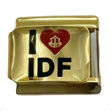 Load image into Gallery viewer, I Love IDF Charm