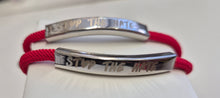 Load image into Gallery viewer, Stop the Hate corded bracelet