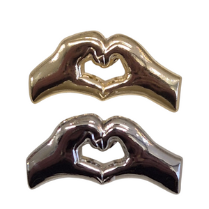 Liri heart hand Pin - Stop the Hate