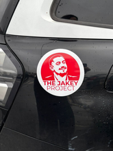 Load image into Gallery viewer, The Jakey Project Car Magnet