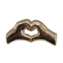 Load image into Gallery viewer, Liri heart hand Pin - Stop the Hate