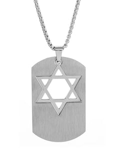 Star of David Necklace - Mens