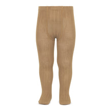 Load image into Gallery viewer, 326 Camel - Ribbed Tights Condor