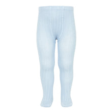 Load image into Gallery viewer, 410 Baby Blue - Ribbed Tights Condor
