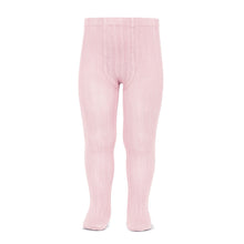 Load image into Gallery viewer, 500 Pink - Ribbed Tights Condor