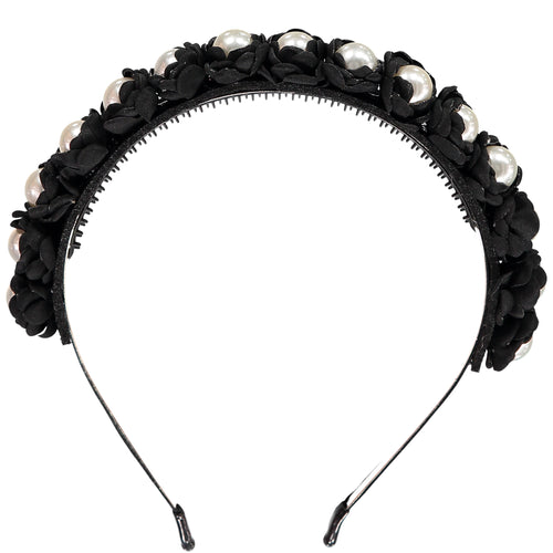 Rose Pearl Headband
