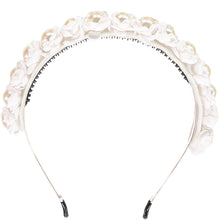 Load image into Gallery viewer, Rose Pearl Headband