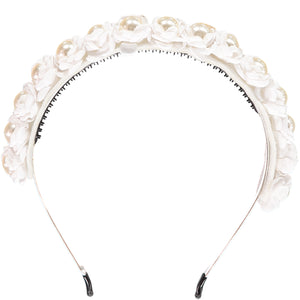 Rose Pearl Headband