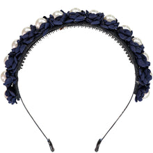 Load image into Gallery viewer, Rose Pearl Headband