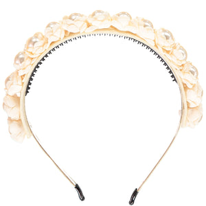 Rose Pearl Headband