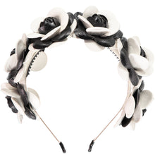 Load image into Gallery viewer, Leatherette Roses Headband