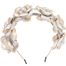 Load image into Gallery viewer, Leatherette Roses Headband