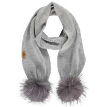 Load image into Gallery viewer, Angora Pompom Scarf