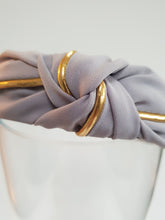 Load image into Gallery viewer, Gold Piping Knot Headband