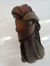 Load image into Gallery viewer, Black Piping knot Headband