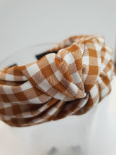 Load image into Gallery viewer, Gingham Knot-Band