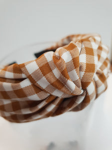 Gingham Knot-Band