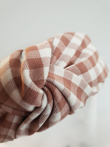 Gingham Knot-Band