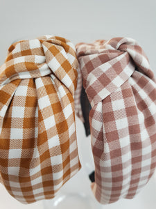 Gingham Knot-Band