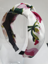 Load image into Gallery viewer, Satin Floral Print Band