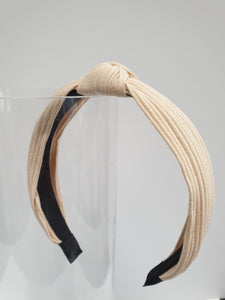 Ribbed Basic Knot Headband