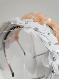 Sequin Flowers Headband