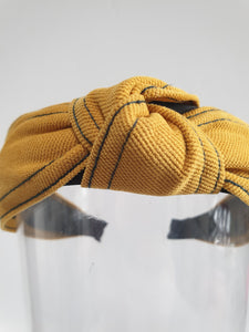 Chino Fabric Knot Headband