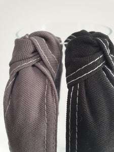 Chino Fabric Knot Headband