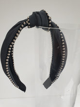 Load image into Gallery viewer, Knot Headband with studded beads