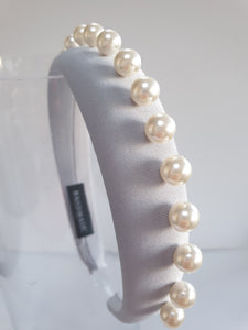 Studs & Pearls Padded Headband