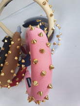 Load image into Gallery viewer, Studs &amp; Pearls Padded Headband