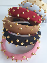 Load image into Gallery viewer, Studs &amp; Pearls Padded Headband