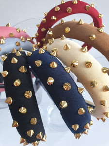 Studs & Pearls Padded Headband