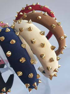 Studs & Pearls Padded Headband