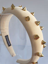 Load image into Gallery viewer, Studs &amp; Pearls Padded Headband