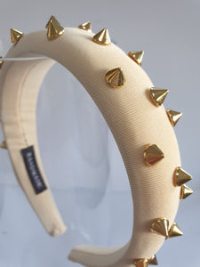 Studs & Pearls Padded Headband