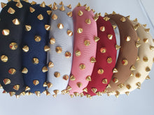 Load image into Gallery viewer, Studs &amp; Pearls Padded Headband